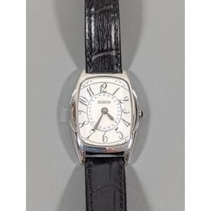 BMW Ladies Swiss Made Watch‎ Mother of Pearl MOP Crystal Bezel Stainless Steel
